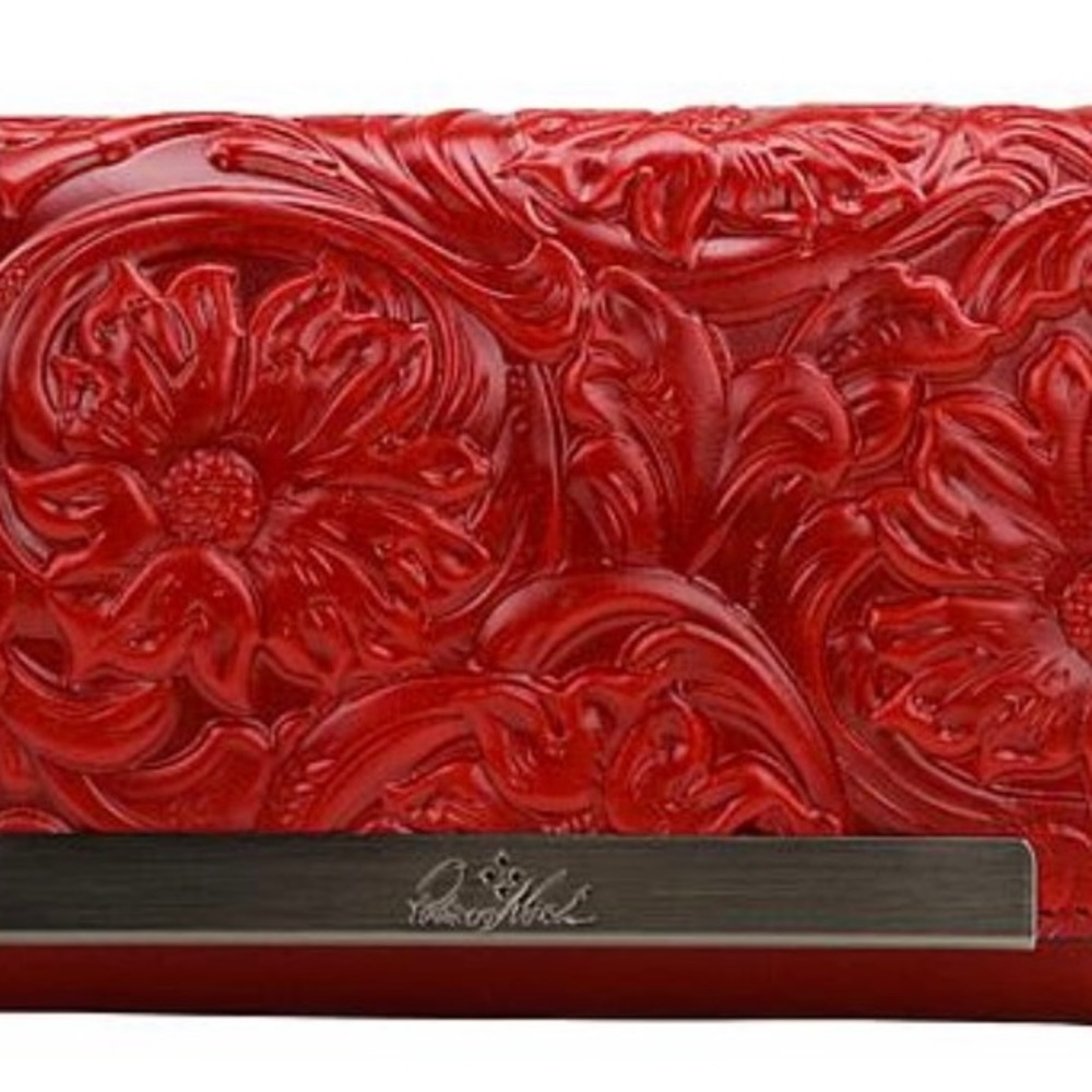 Patricia Nash Cametti Leather Trifold Wallet